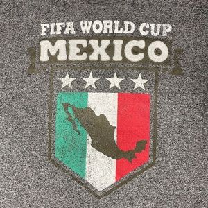 2014 FIFA World Cup Brasil “Mexico” Grey T-Shirt